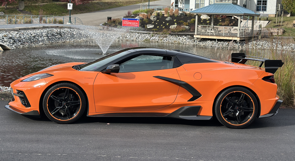 2022 Corvette C8 front view